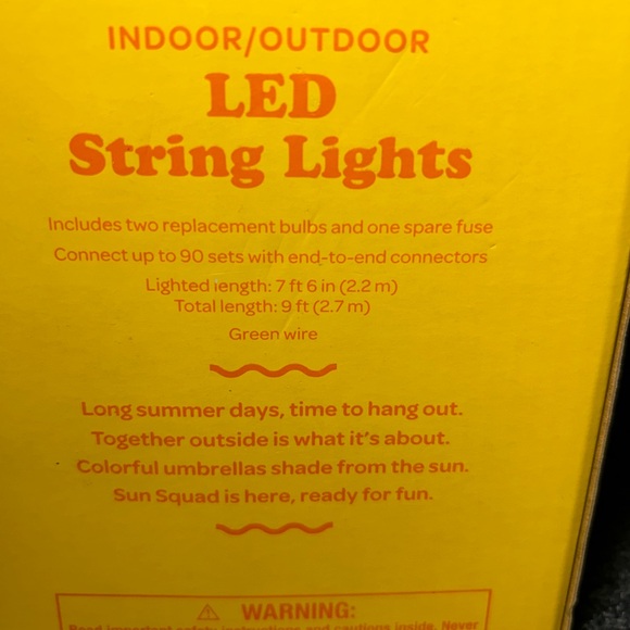Outdoor LED String Lights - Picture 2 of 3